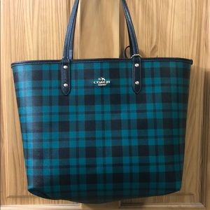 Reversible Coach Tote Bag